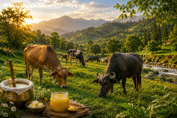 Cow Ghee vs Buffalo Ghee: What's the Difference & Which Desi Ghee Is Better?