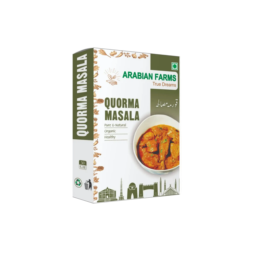 Arabian Organic Quorma Masala - 50 Grams