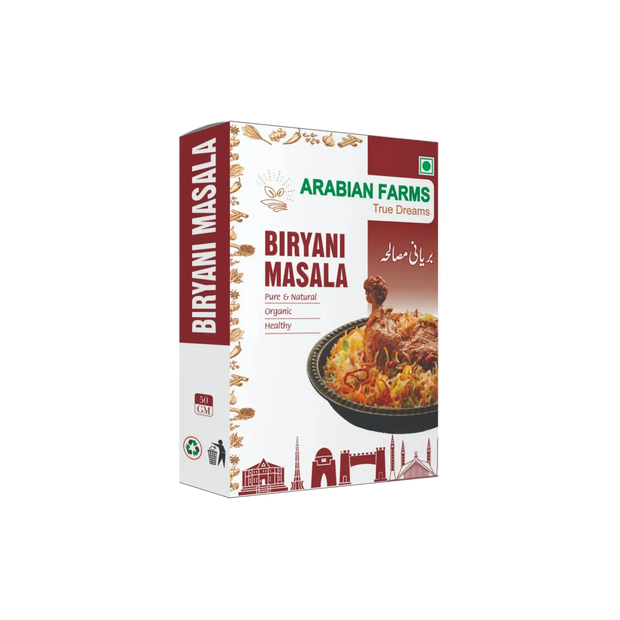 Arabian Organic Biryani Masala - 50 Grams