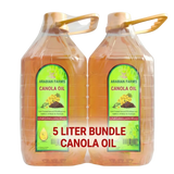 Arabian Farms 100% Pure Cold-Pressed Canola Oil | EU-Standard & Clinically Proven image 3