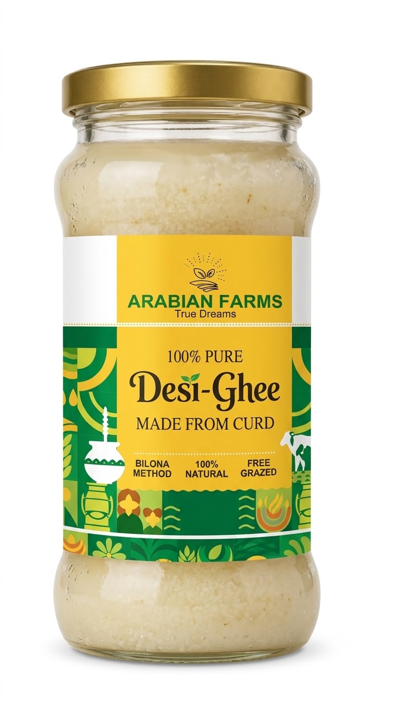 Arabian Farms Desi Ghee 600g | Pure Desi Ghee Pakistan
