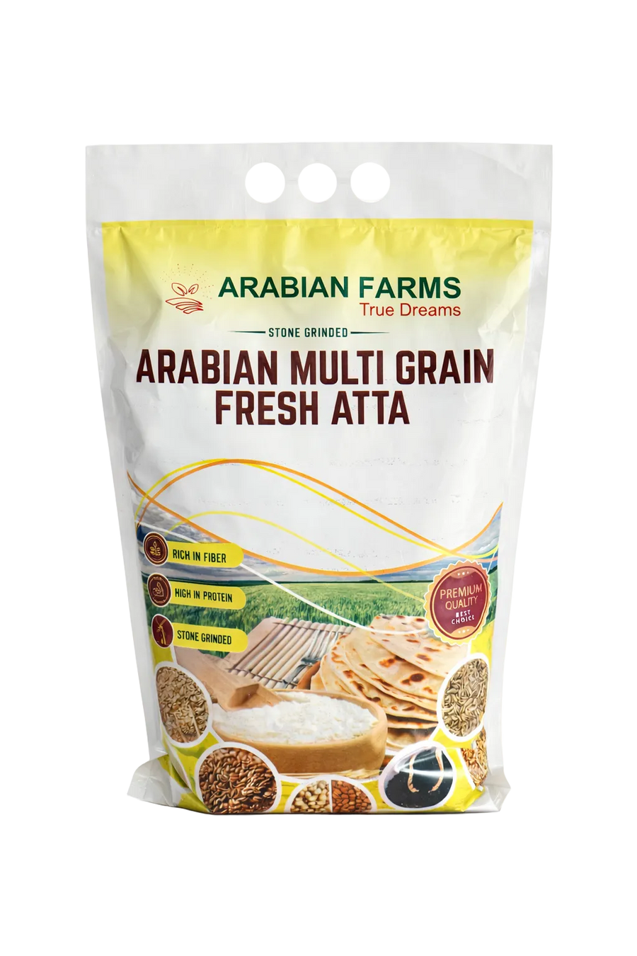 Multigrain Fresh Atta - 2.5Kg