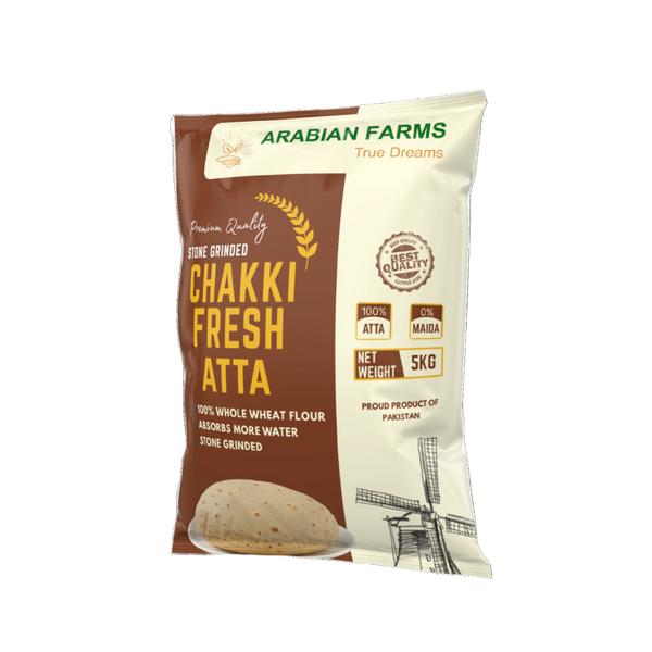 Arabian Stone Grinded Wheat Flour ( Atta )