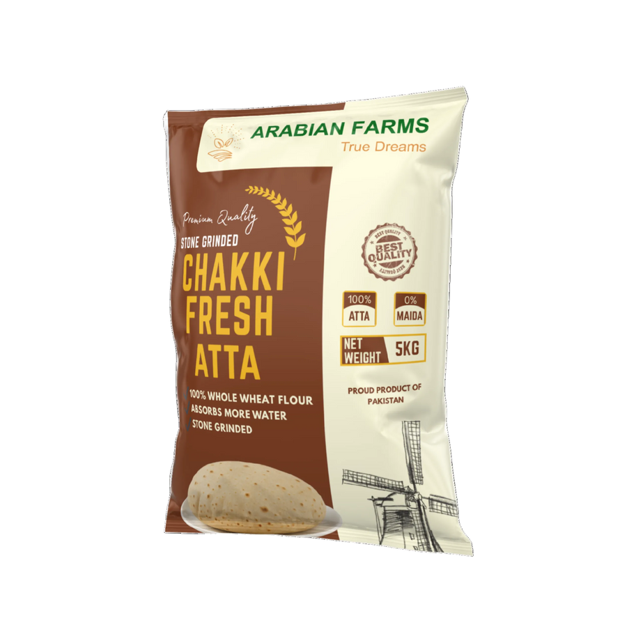 Arabian Stone Grinded Wheat Flour ( Atta )