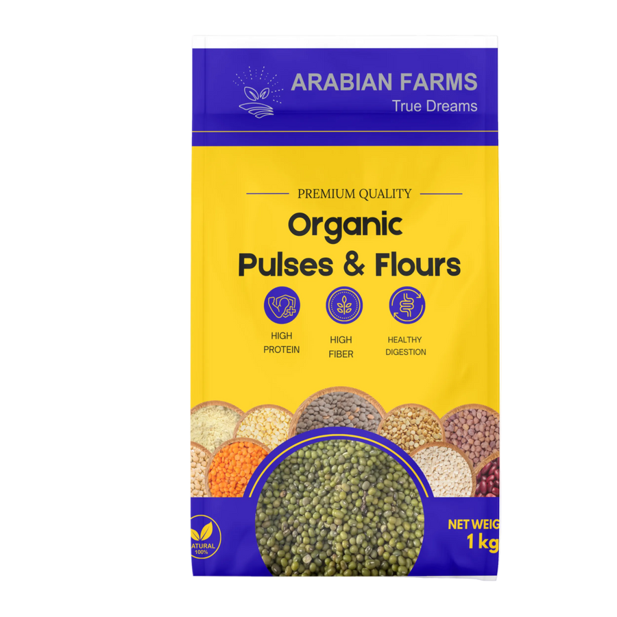 Green Lentils (Green Moong)
