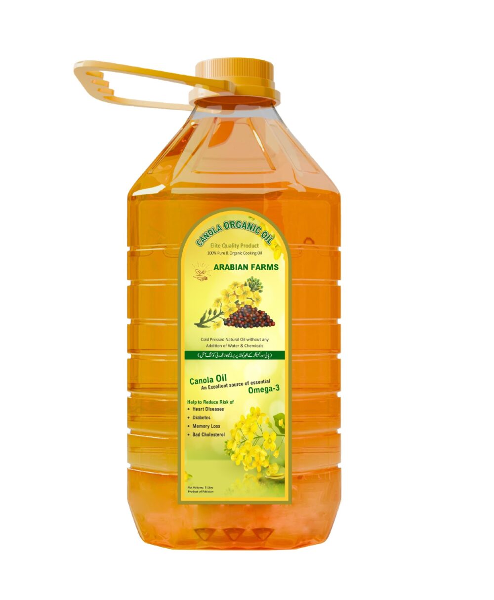 Arabian Canola Organic Oil - 5 Liter