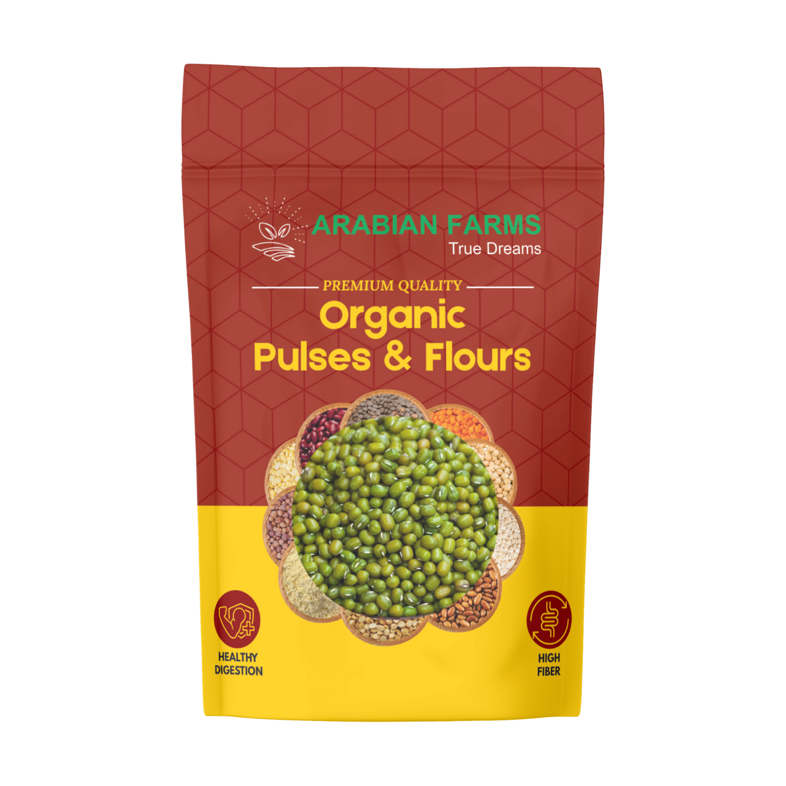 Green Lentils (Green Moong) - 500g