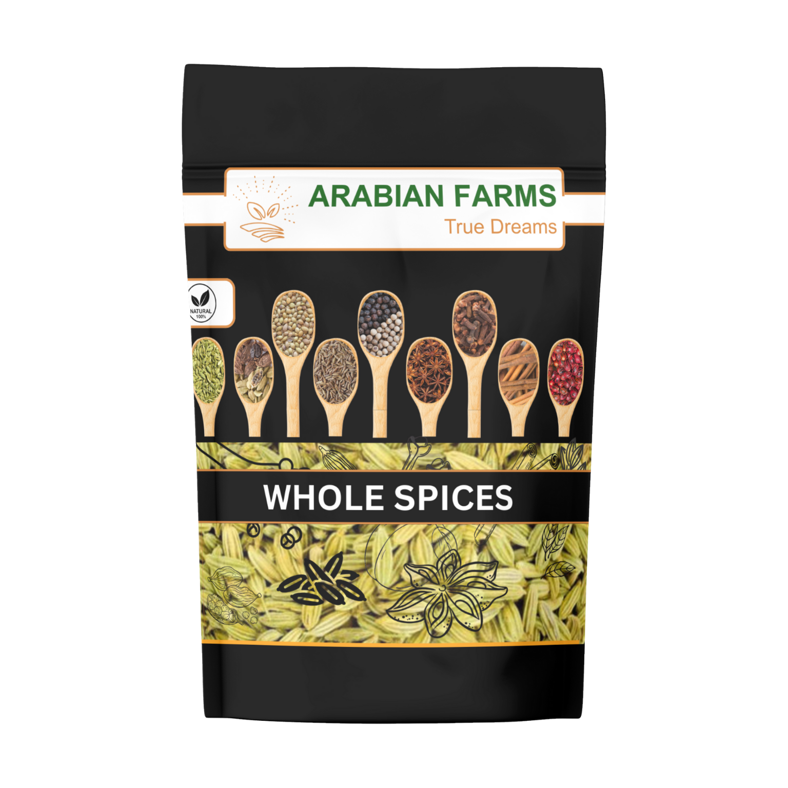 Fennel Seeds (Sonf) - 200 Grams