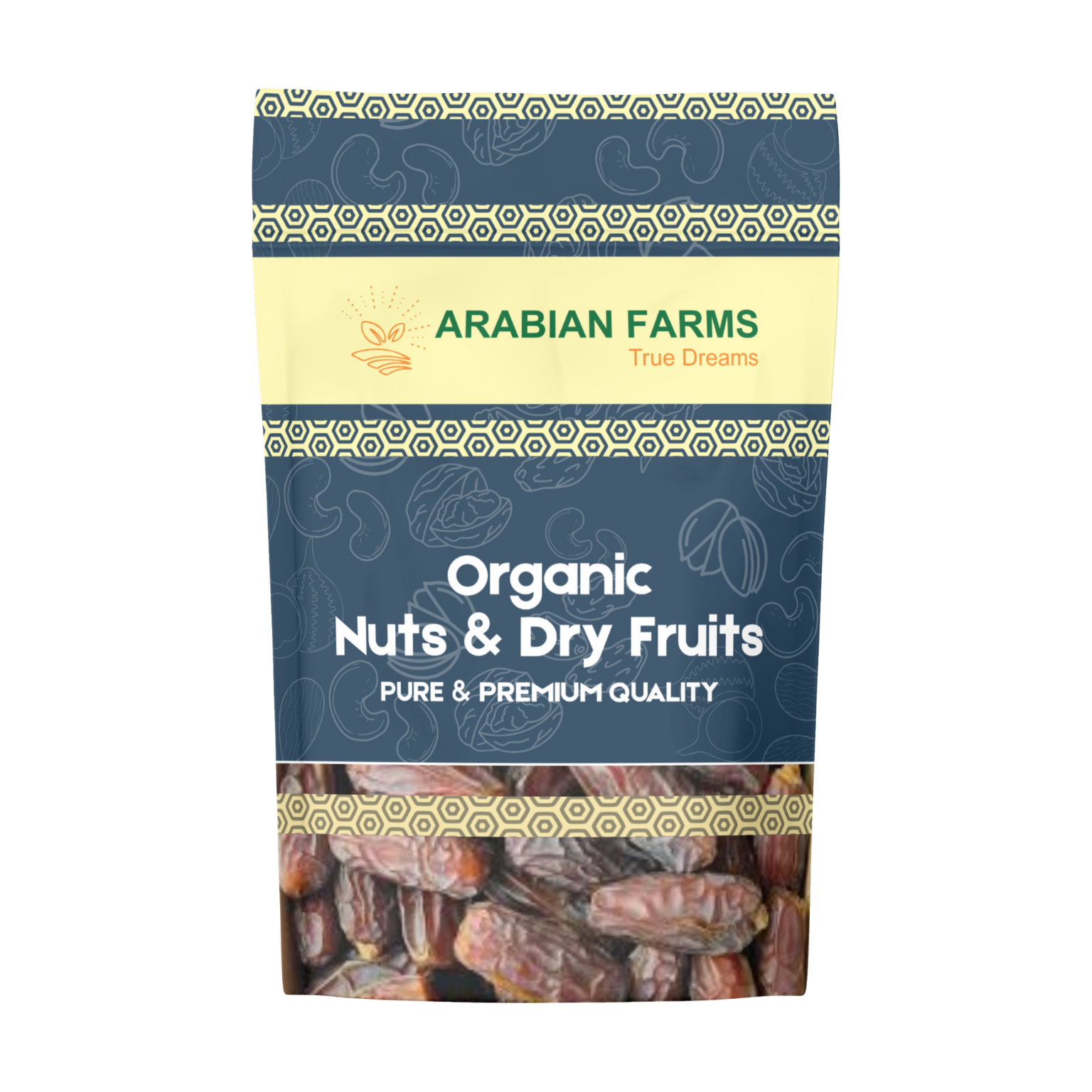 Arabian Dates (Mabroon) - 200 Grams